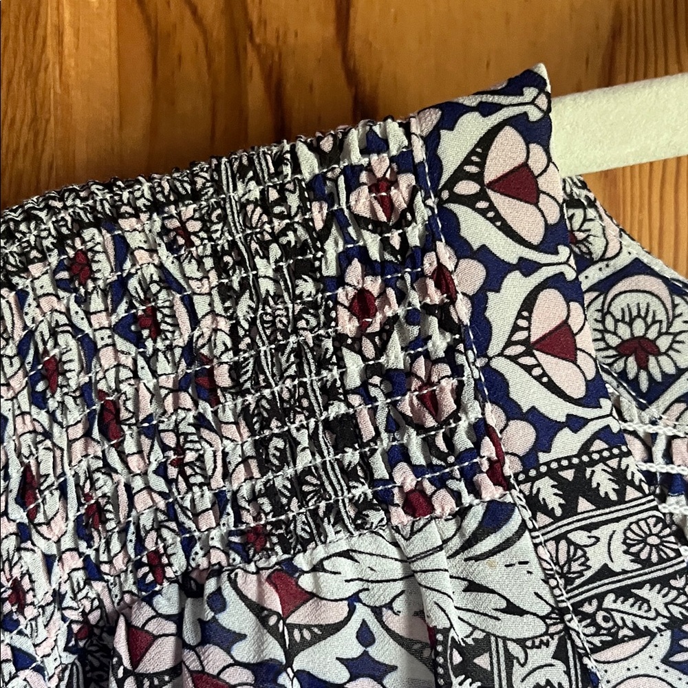 Fun 2 Fun Multicolor Patterned Blouse - Picture 3 of 6